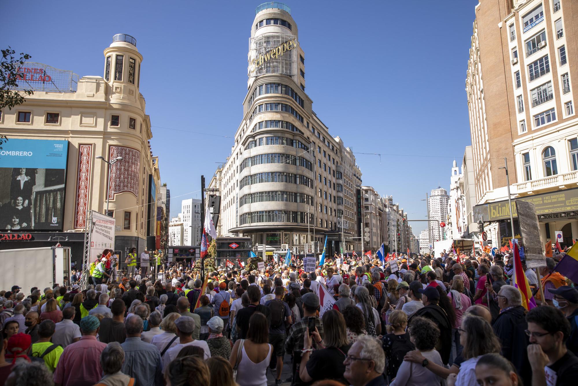 Manifestación subida de pensiones IPC - 15